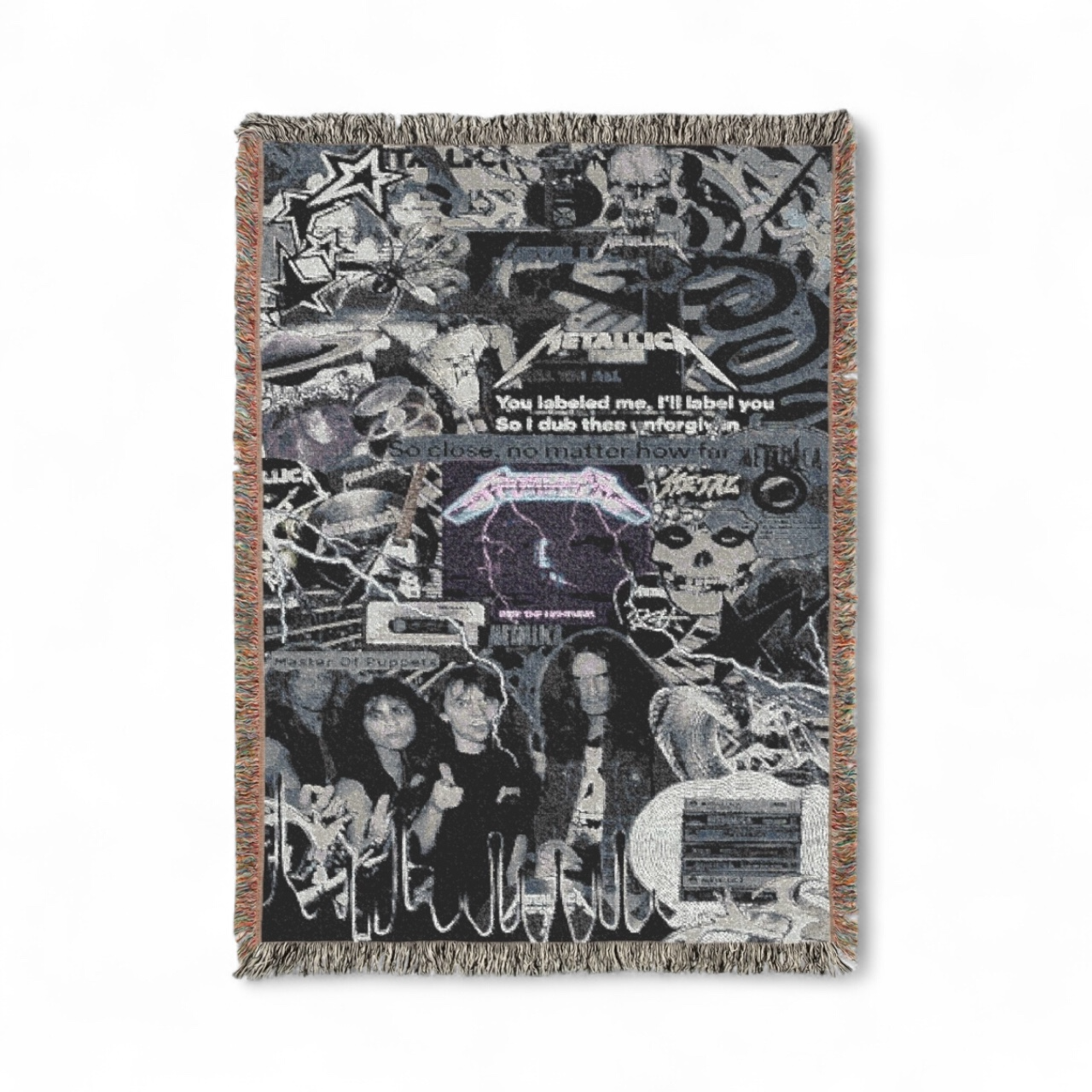 Metallica Woven Blankets