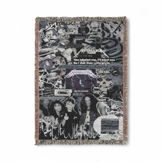 Metallica Woven Blankets
